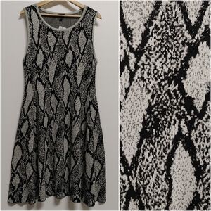 Torrid Snakeskin Knit Dress